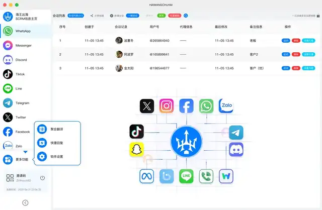 海王出海官方正版跨境电商出海工具理性选择中枢界面